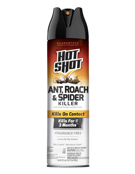 Hot Shot Ant, Roach & Spider Killer Fragrance-Free (17.5 oz)