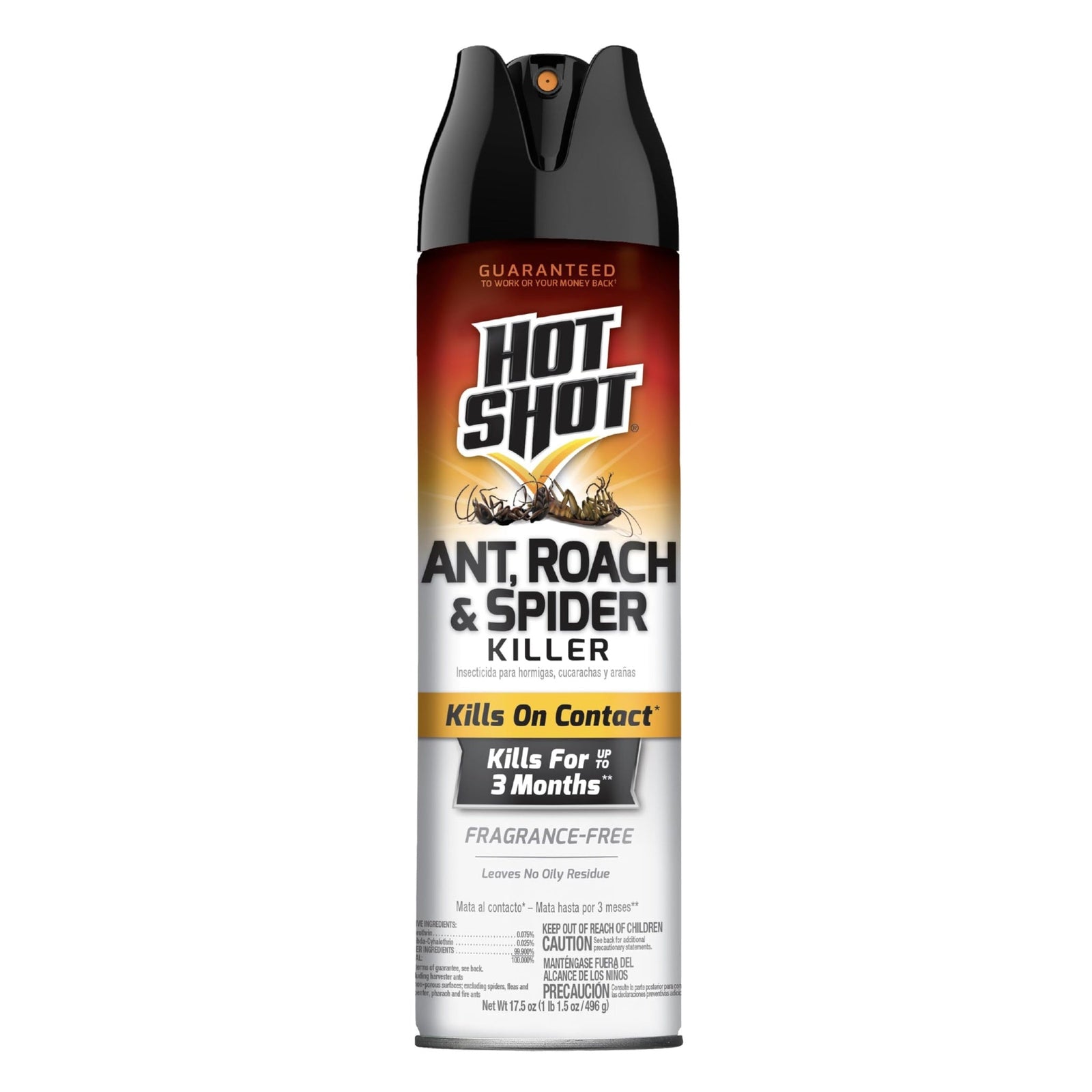 Hot Shot Ant, Roach & Spider Killer Fragrance-Free (17.5 oz)