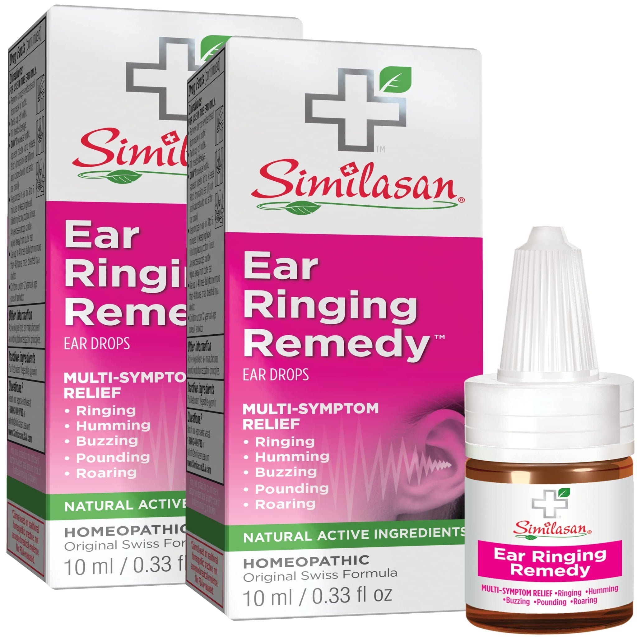 Similasan Ear Ringing Remedy Drops (0.33 oz, 2 Count)