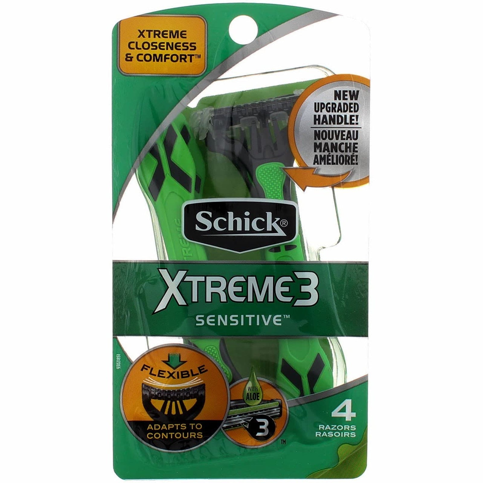 Schick Xtreme 3 Men Sensitive Razors (2 Pack)