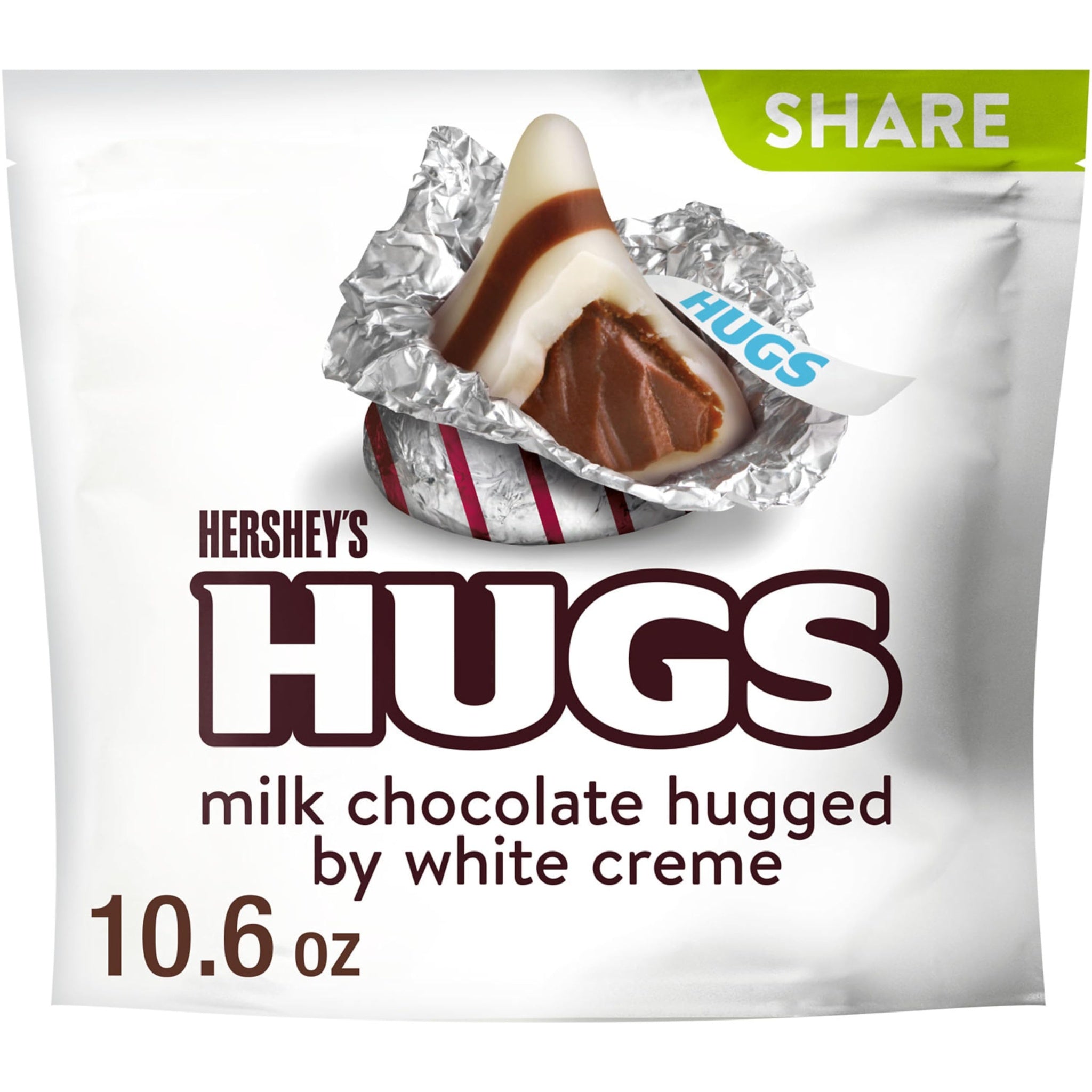 Hershey’s HUGS Chocolate Candy (10.6 oz)
