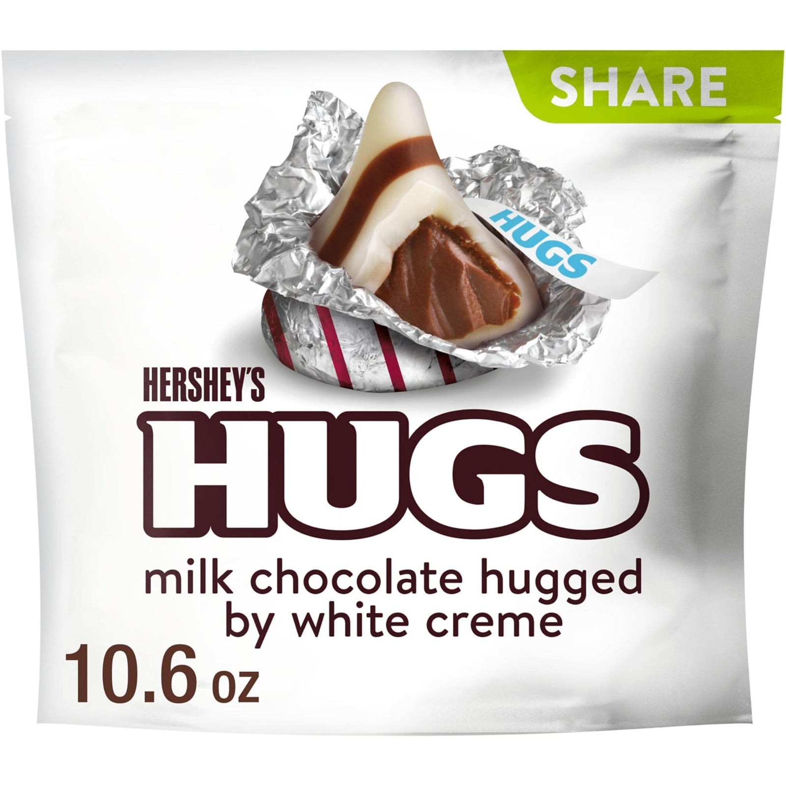 Hershey’s HUGS Chocolate Candy (10.6 oz)