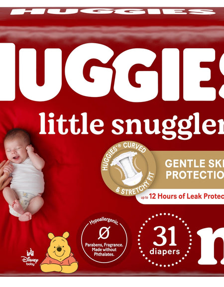 Huggies Little Snugglers Diapers Size Newborn (31 Count)