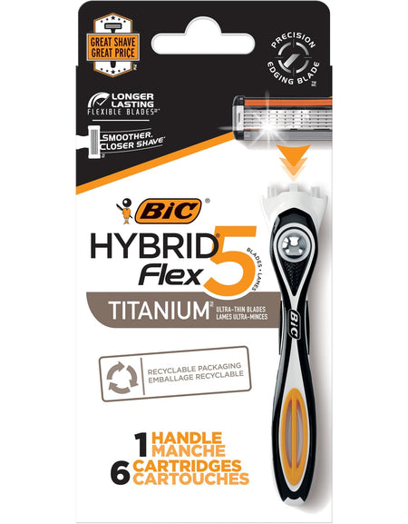 BIC Flex 5 Hybrid Razors (7 Piece Set)