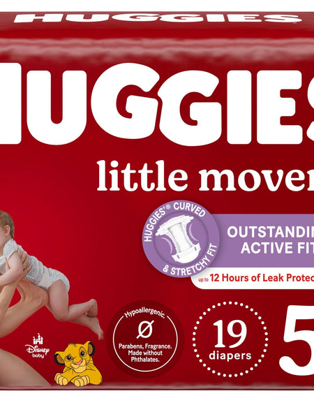 Huggies Little Movers Diapers Size 5 (19 Count)