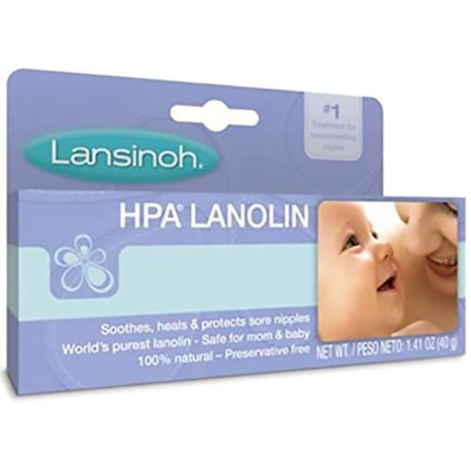 Lansinoh HPA Lanolin Nipple Cream (1.41 oz)