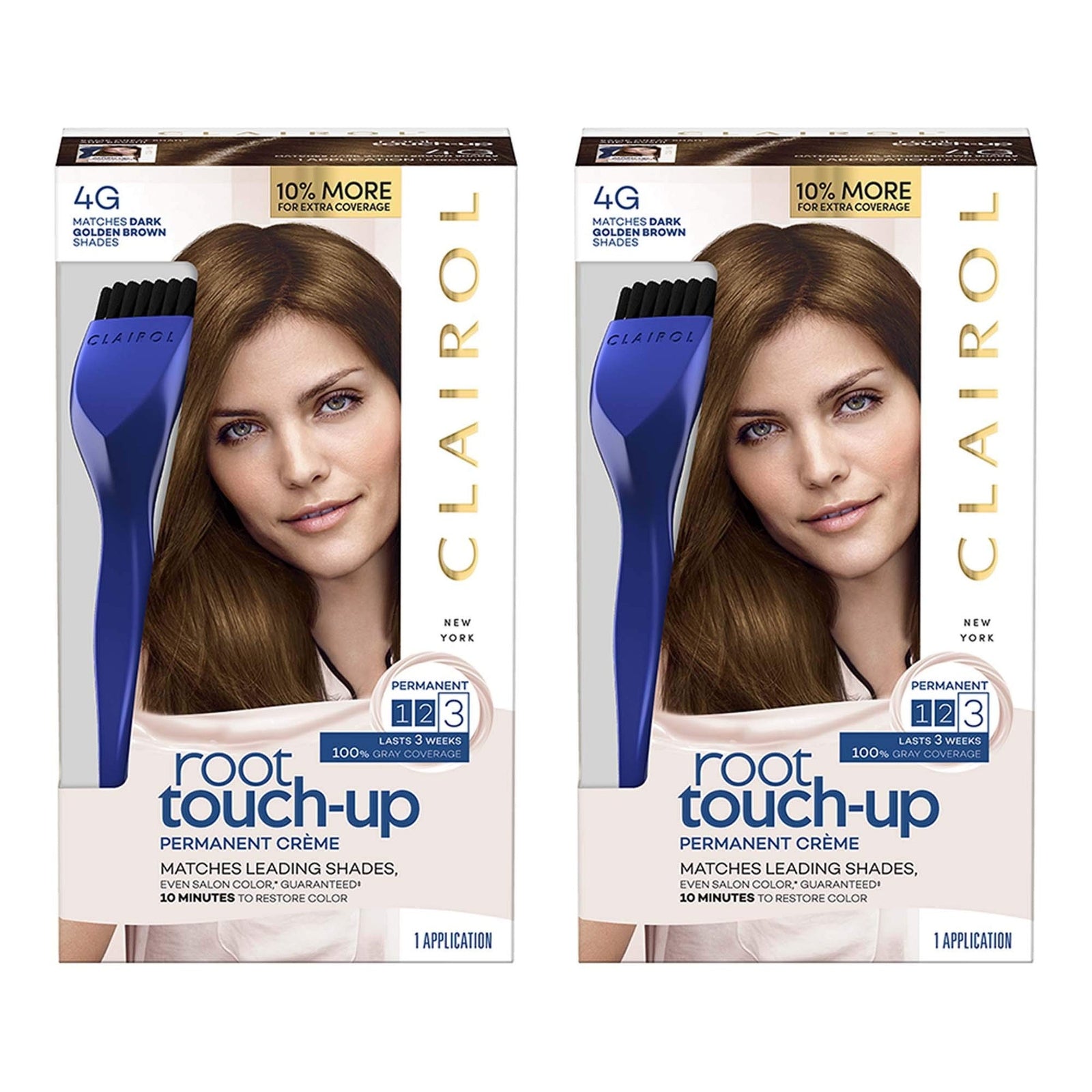 Clairol Root Touch-Up 4G Dark Golden Brown (2 ct)