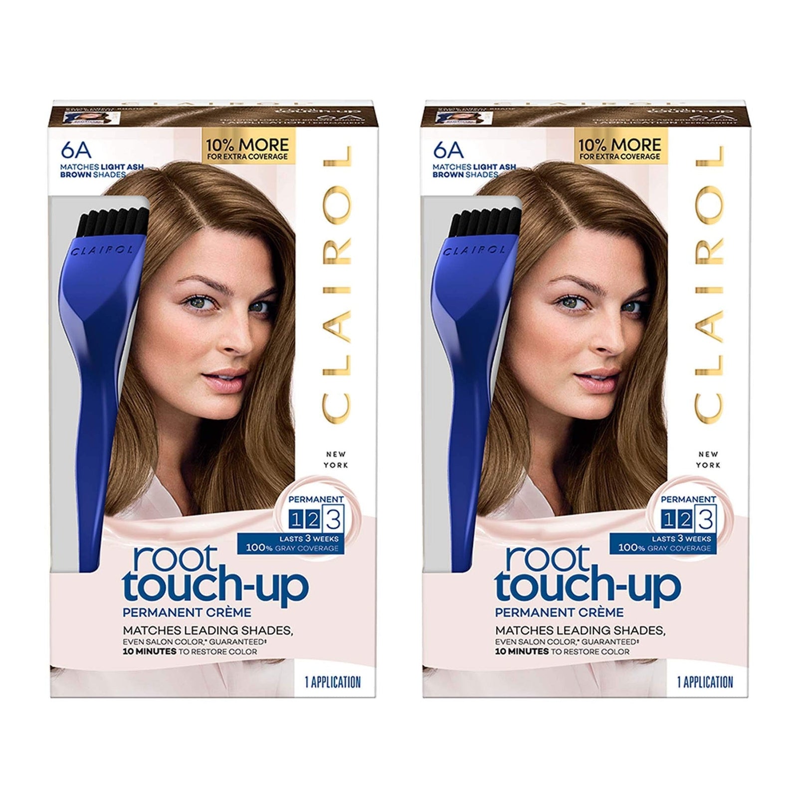 Clairol Root Touch-Up 6A Light Ash Brown (2 ct)