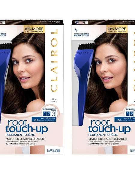 Clairol Root Touch-Up 4 Dark Brown (2 ct)