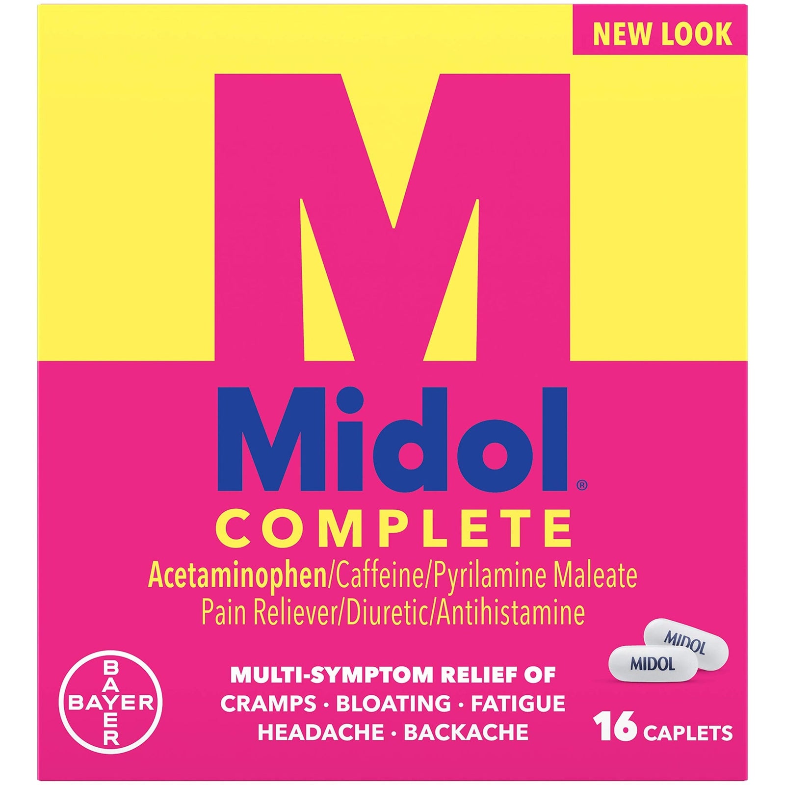 Midol Caplets (16 Count)