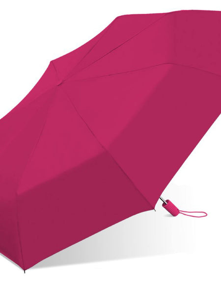 Weather Station Folding Umbrella Fuchsia (42 in arc)