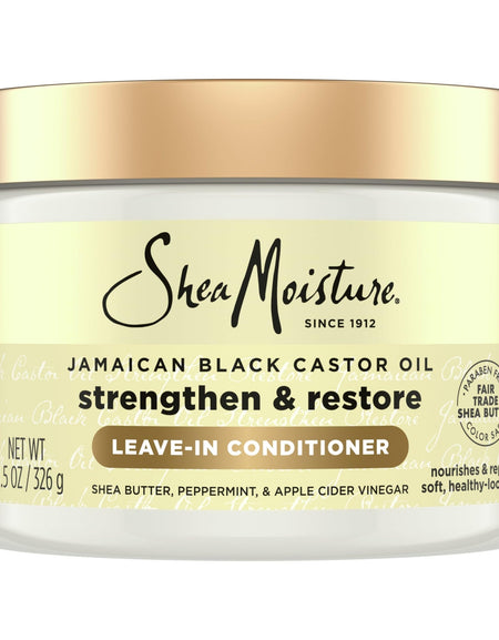 SheaMoisture Leave-In Conditioner Black Castor Oil (11.5 oz)