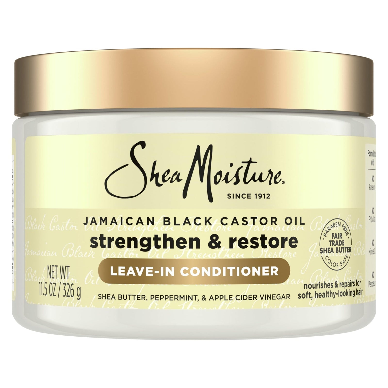SheaMoisture Leave-In Conditioner Black Castor Oil (11.5 oz)
