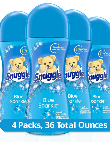 Snuggle Scent Shakes Beads Blue Sparkle (9 oz, 4-pack)
