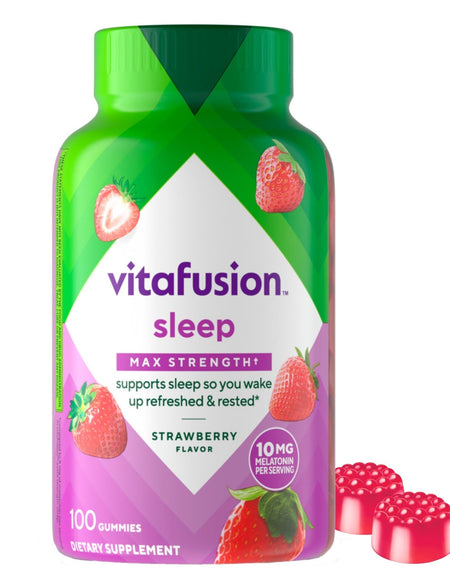 Vitafusion Melatonin Gummies Strawberry (100 ct)