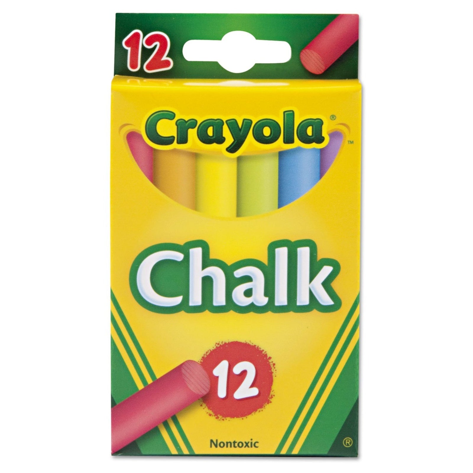 Chalk Assorted Colors (12 Sticks)