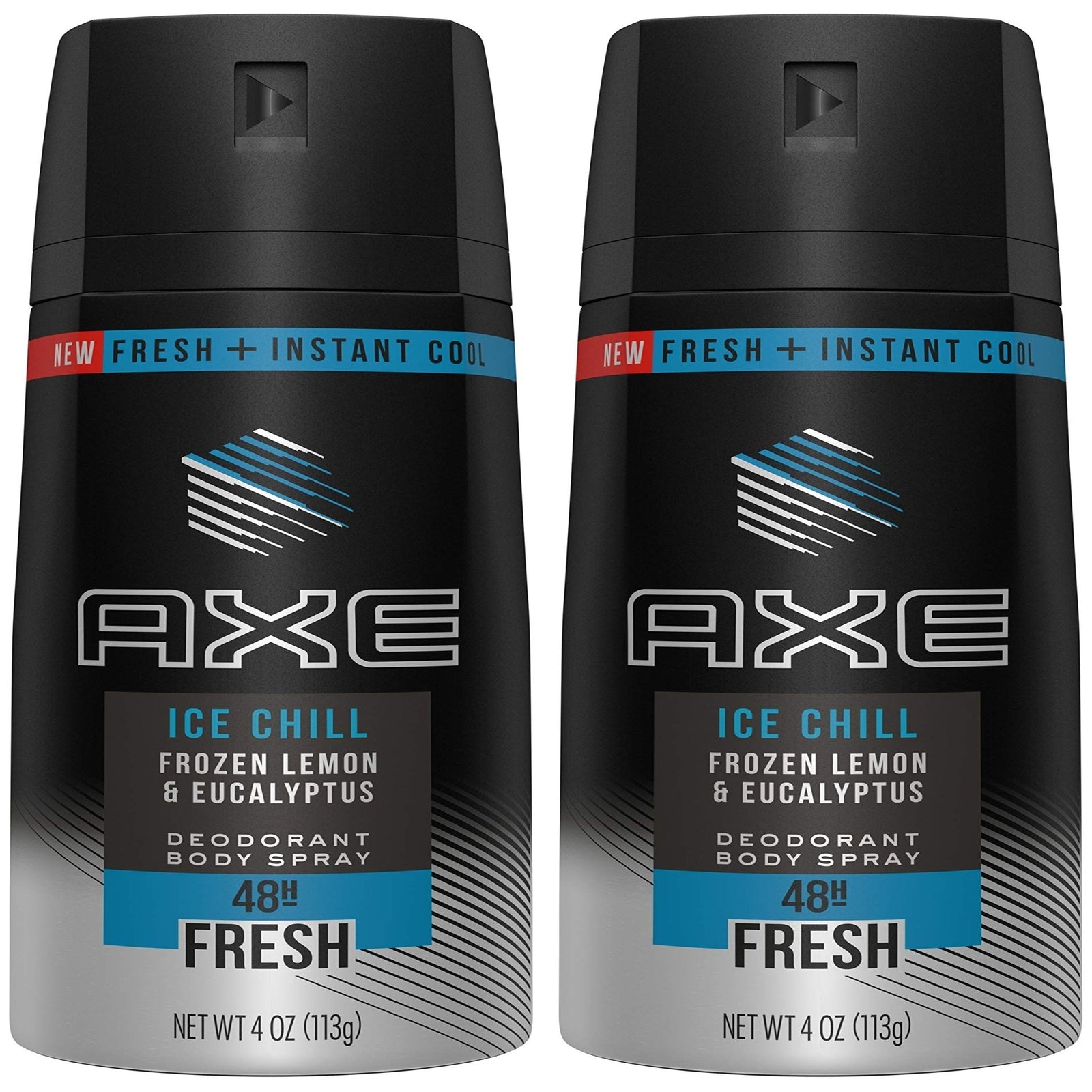 Axe Body Spray Ice Chill (4 oz, 2 Pack)