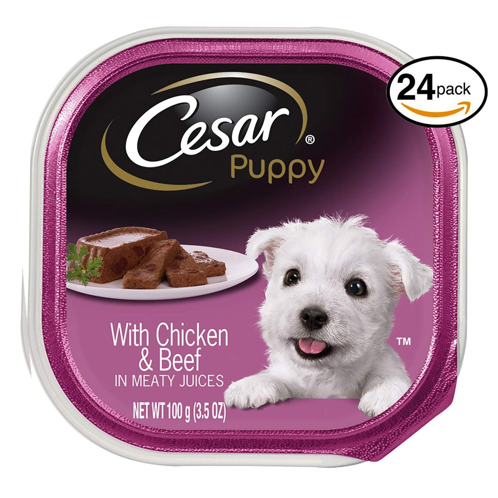 Cesar Puppy Food Chicken & Beef (3.5 oz)