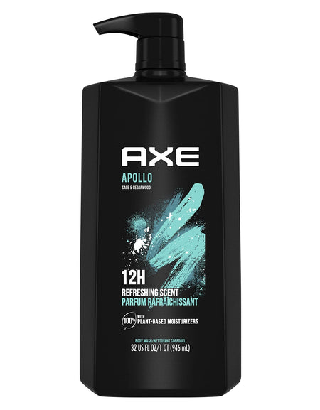 Axe Body Wash Apollo (32 oz Pump)
