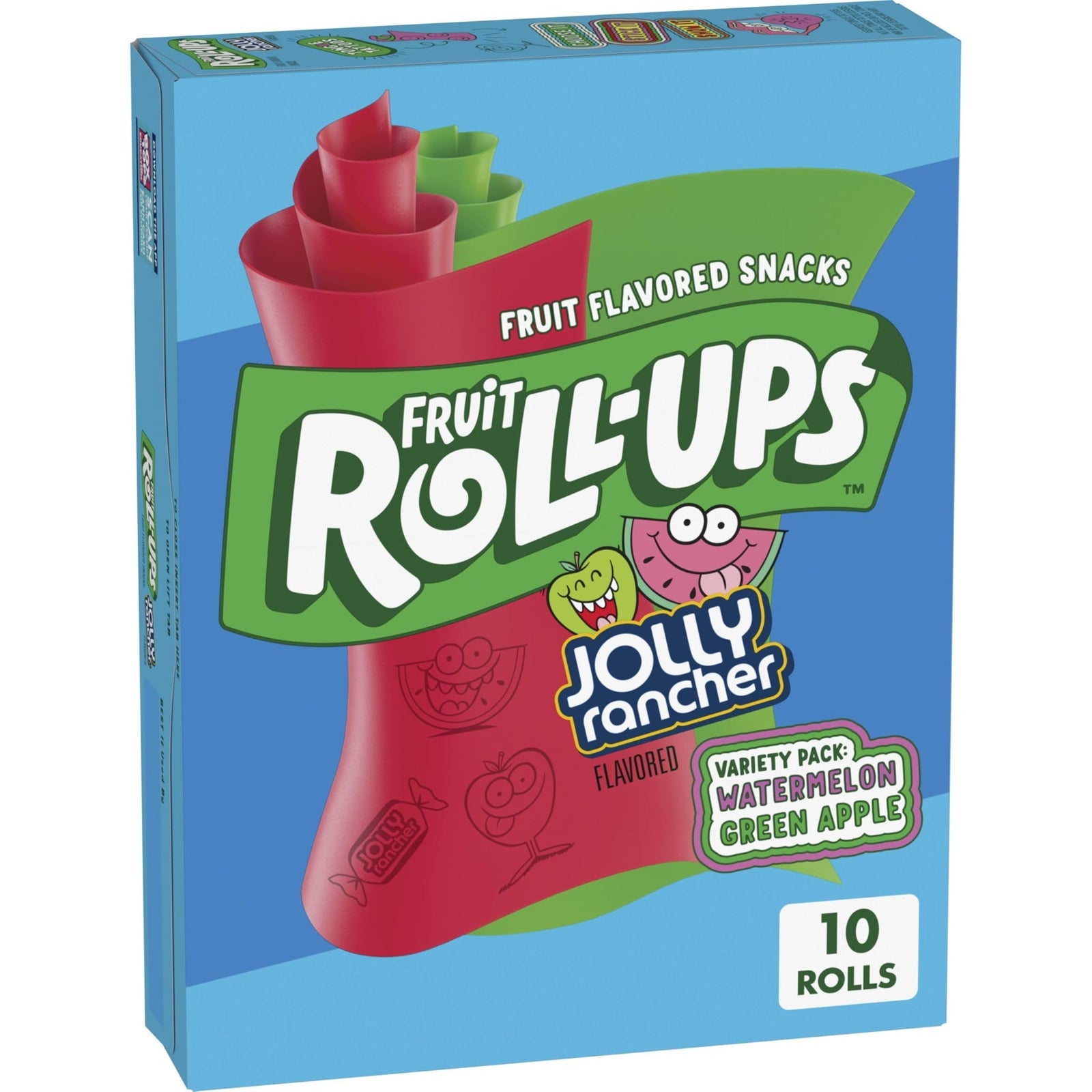 Fruit Roll-Ups Jolly Rancher Snacks (10 Count)