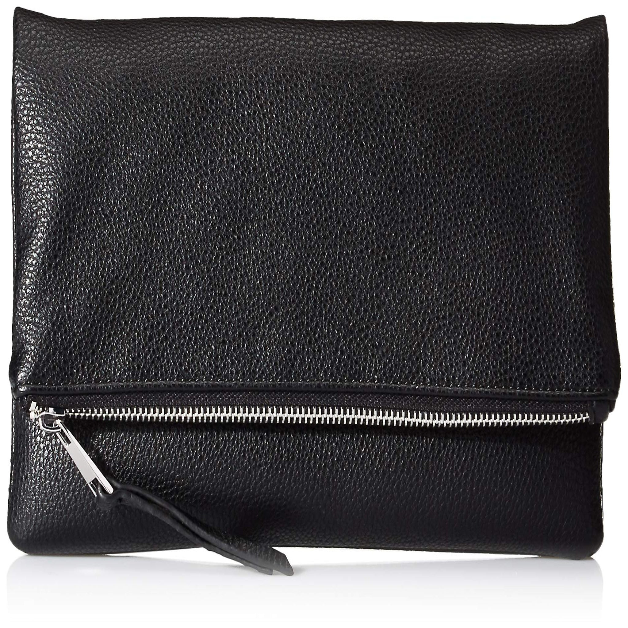 The Drop Women's Foldover Clutch Black (One Size)