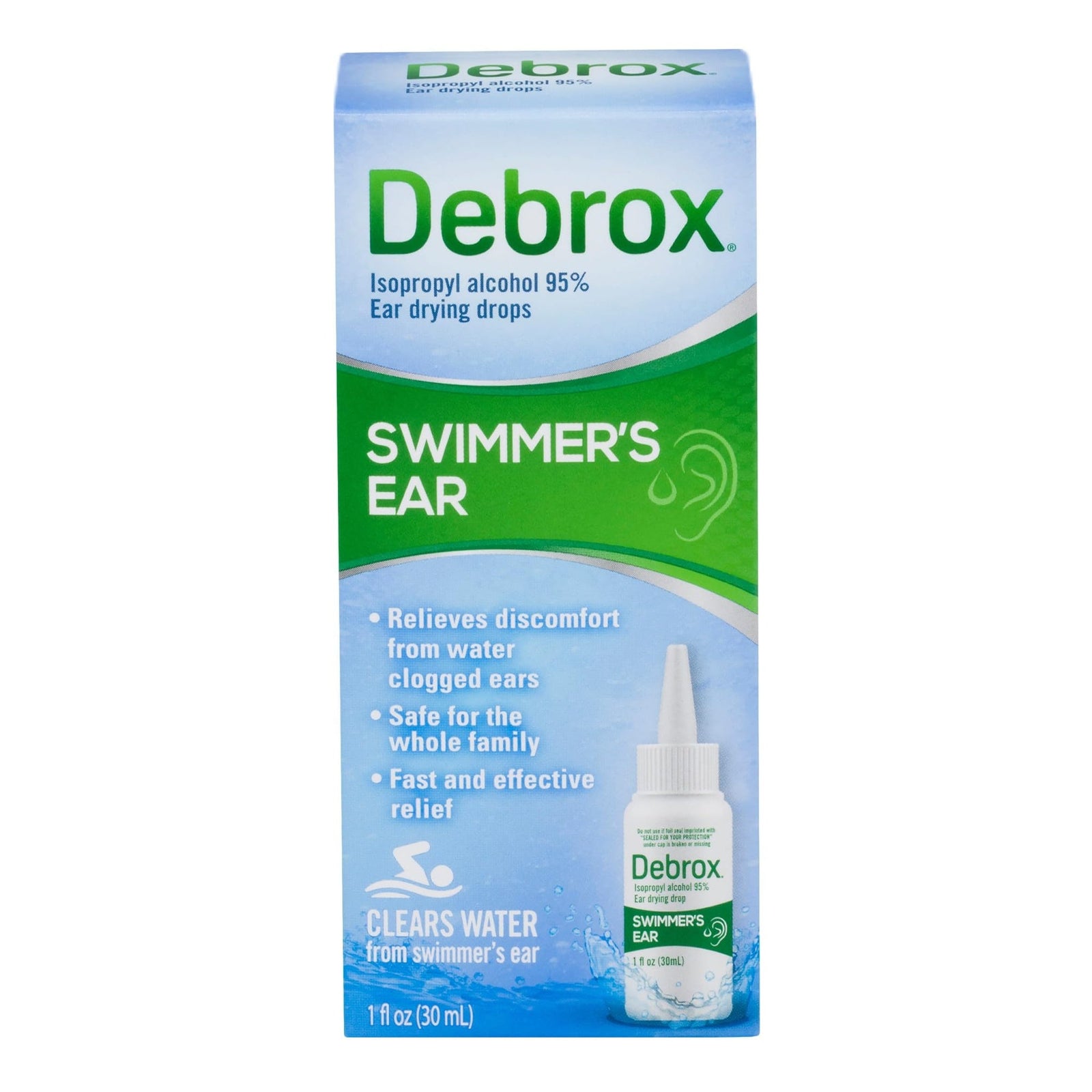 Debrox Swimmer’s Ear Drops (1 oz)