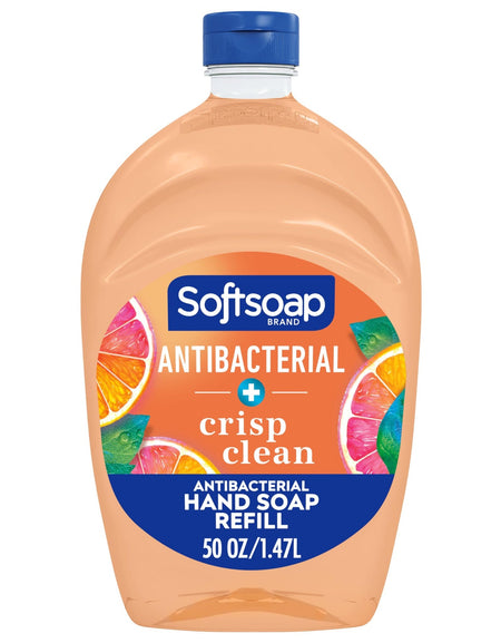 Softsoap Antibacterial Refill Crisp Clean (50 oz)