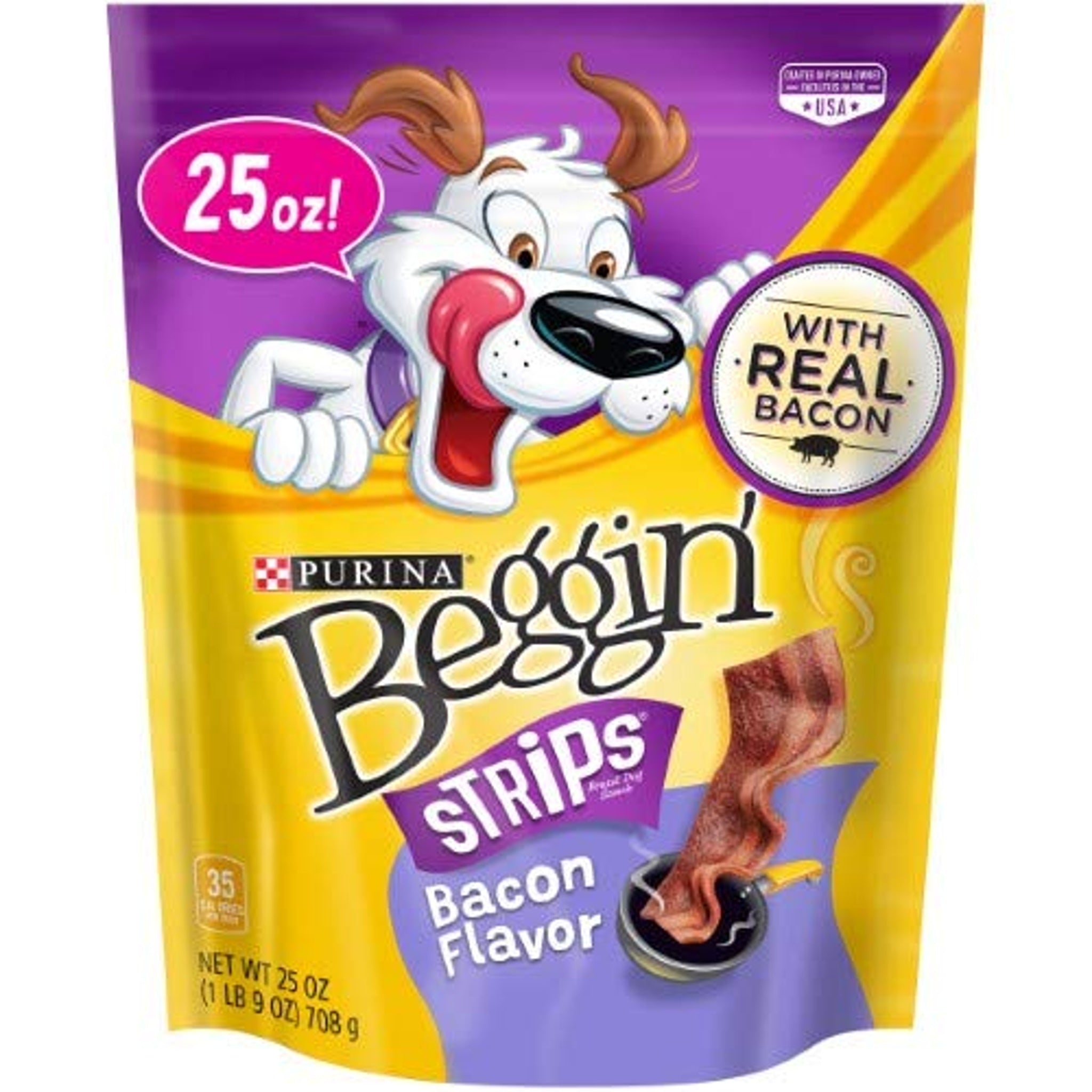 Purina Beggin' Strips Bacon (25 oz, Pack of 22)