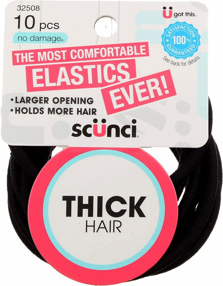 Scunci Extra Thick Hair Elastics