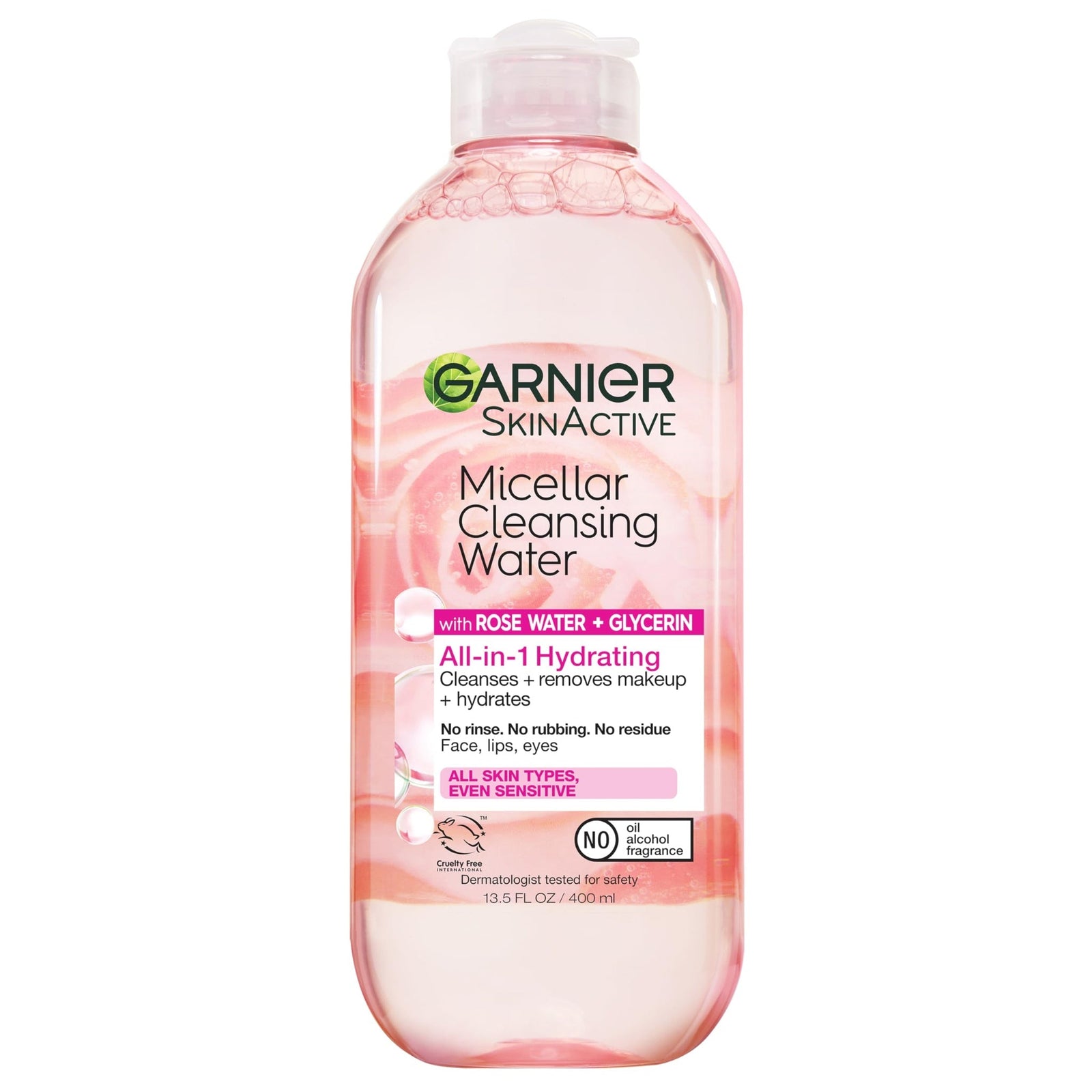 Garnier Micellar Water Rose & Glycerin (13.5 oz)
