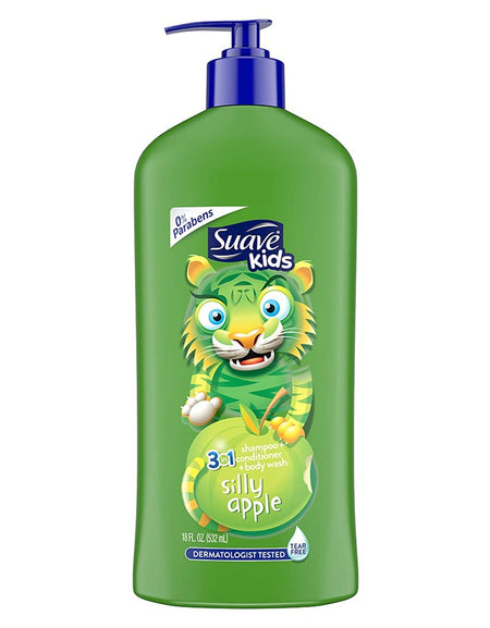 Silly Apple 3-in-1 Shampoo, Conditioner & Body Wash