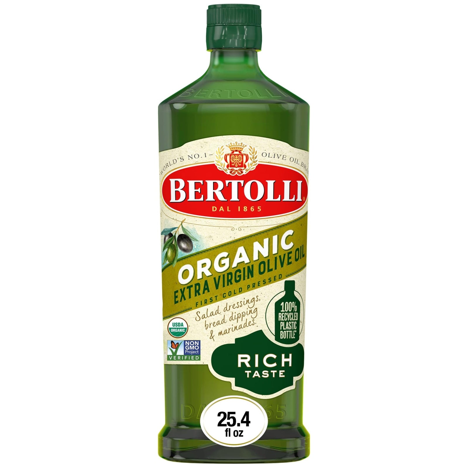 Bertolli Organic Extra Virgin Olive Oil (25.36 oz)