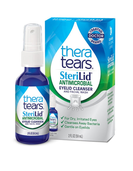 TheraTears SteriLid Antimicrobial Eyelid Cleanser (2 oz)