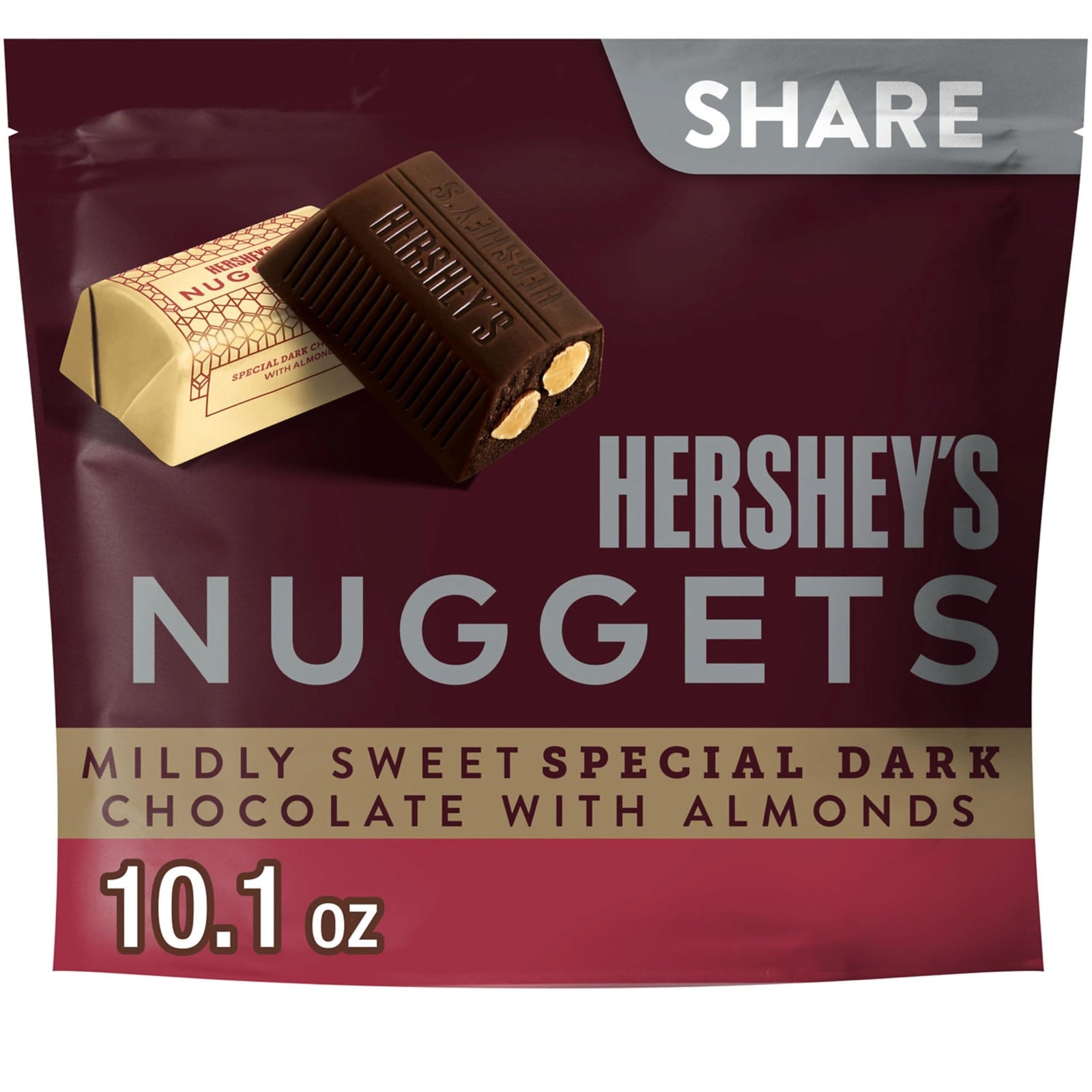 Hershey’s Nuggets Special Dark with Almonds (10.1 oz)