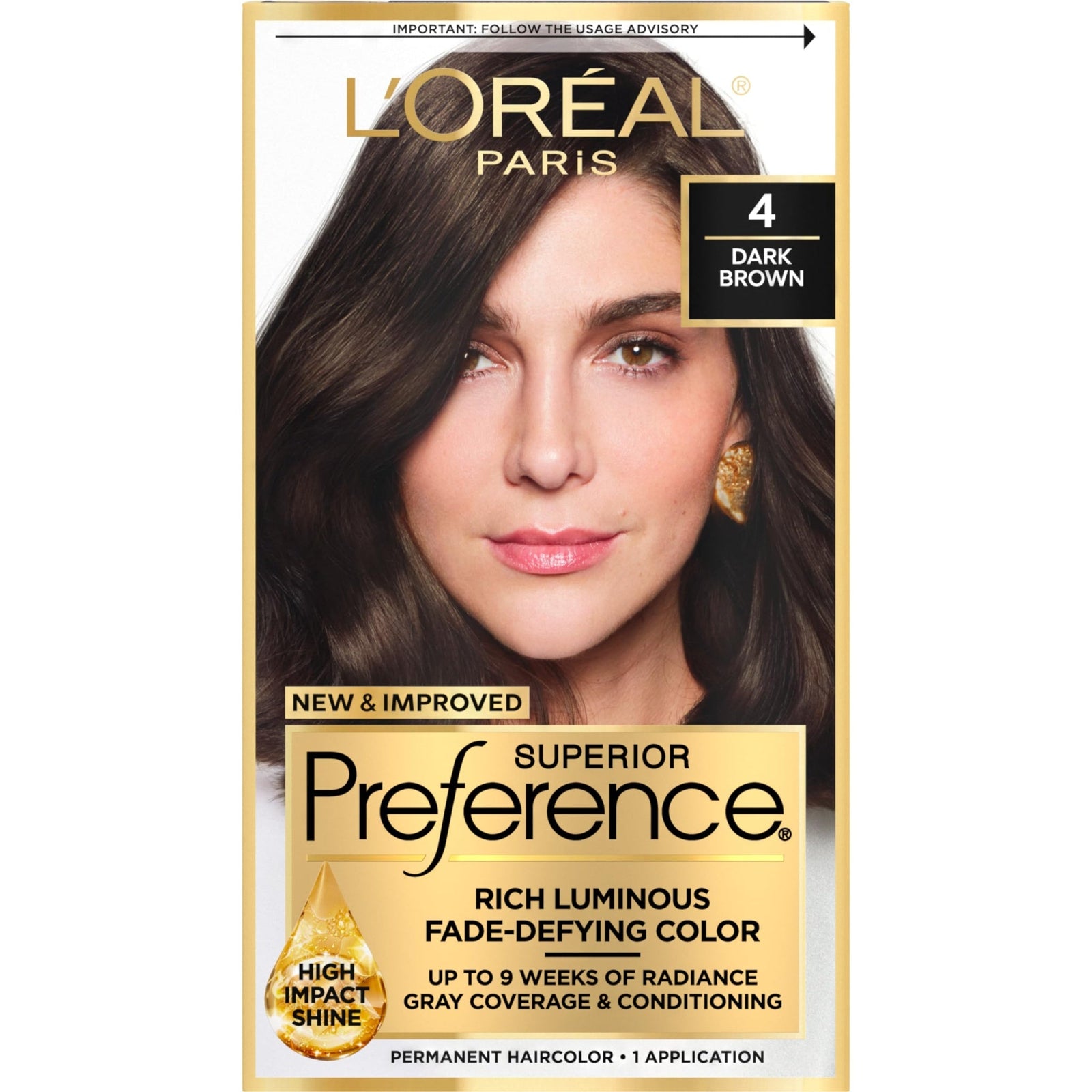 L'Oreal Hair Color (Dark Brown)