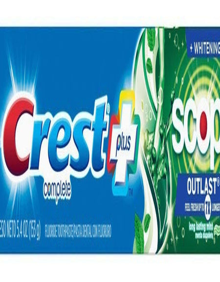 Crest Toothpaste + Scope Whitening (5.4 oz, 3-pack)