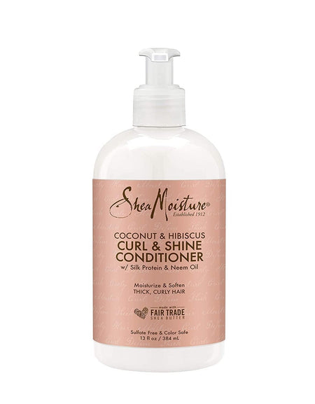 SheaMoisture Curl & Shine Conditioner Coconut & Hibiscus (13 oz)