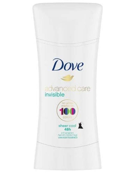 Dove Antiperspirant Deodorant Sheer Cool (2.6 oz, 4 Pack)