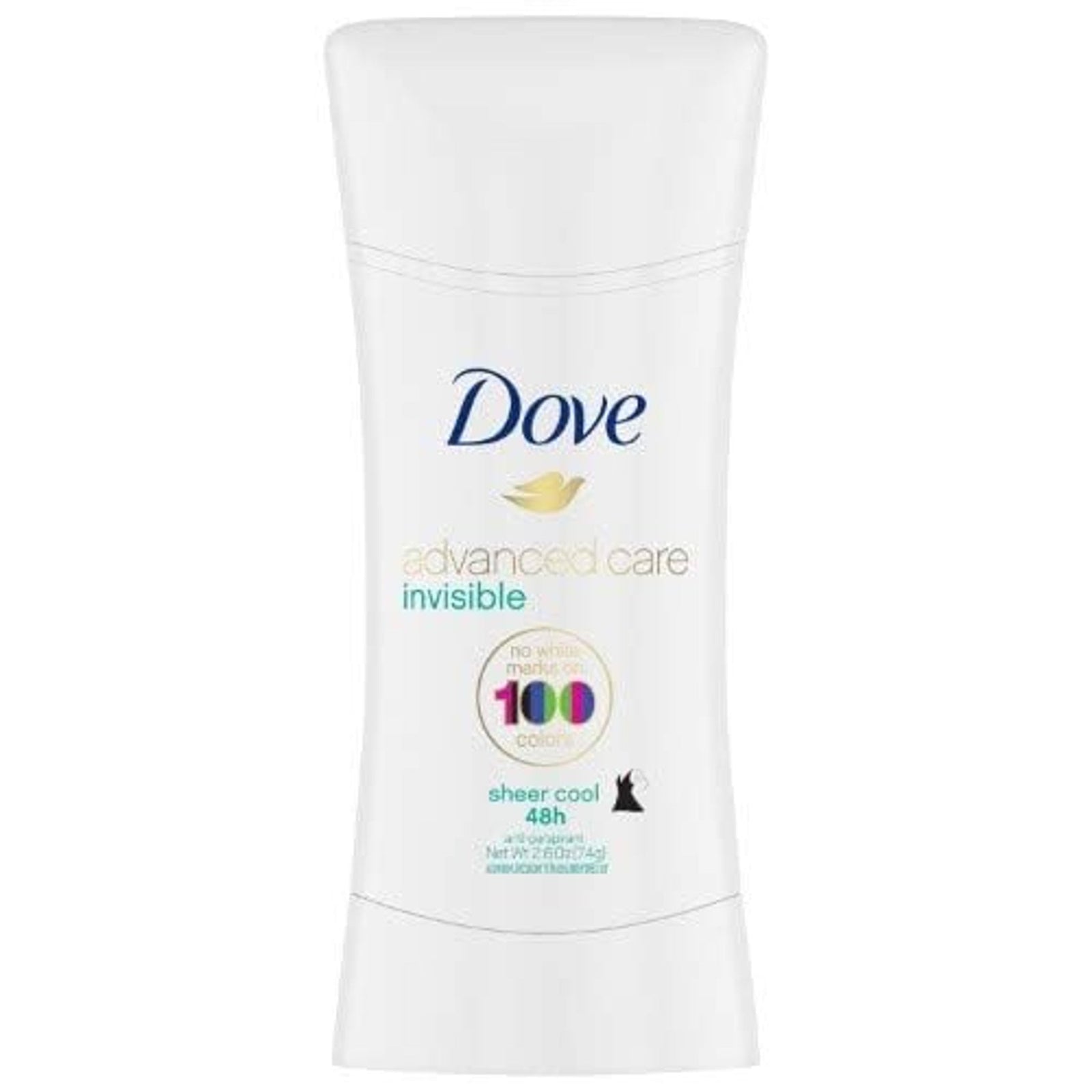 Dove Antiperspirant Deodorant Sheer Cool (2.6 oz, 4 Pack)