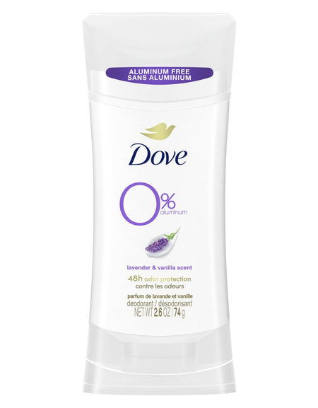 Dove Deodorant Aluminum-Free Lavender & Vanilla (2.6 oz)