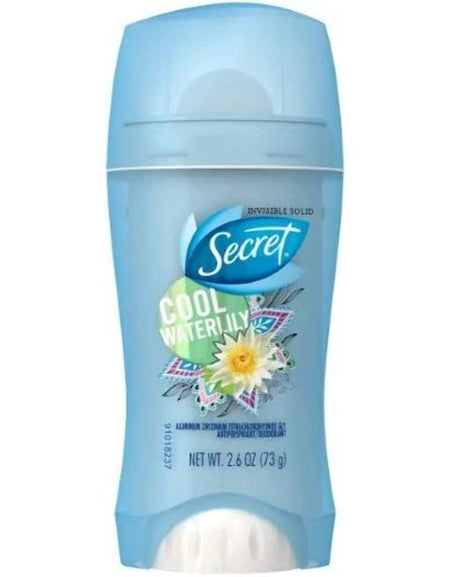 Secret Deodorant Cool Waterlily (2.6 oz, 4 Pack)