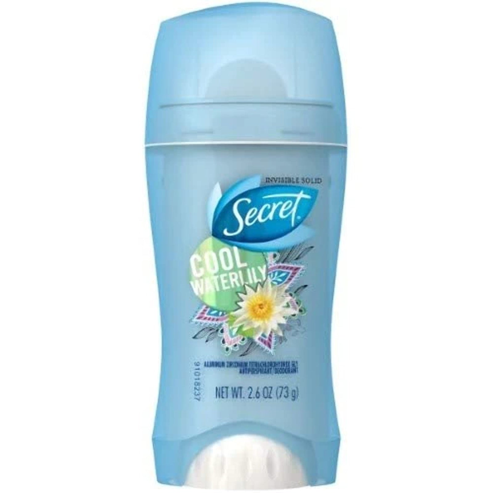 Secret Deodorant Cool Waterlily (2.6 oz, 4 Pack)