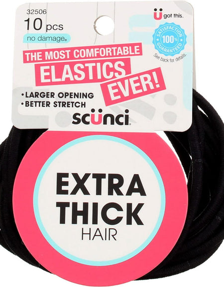 Scunci Nylon Elastics (10 Count)