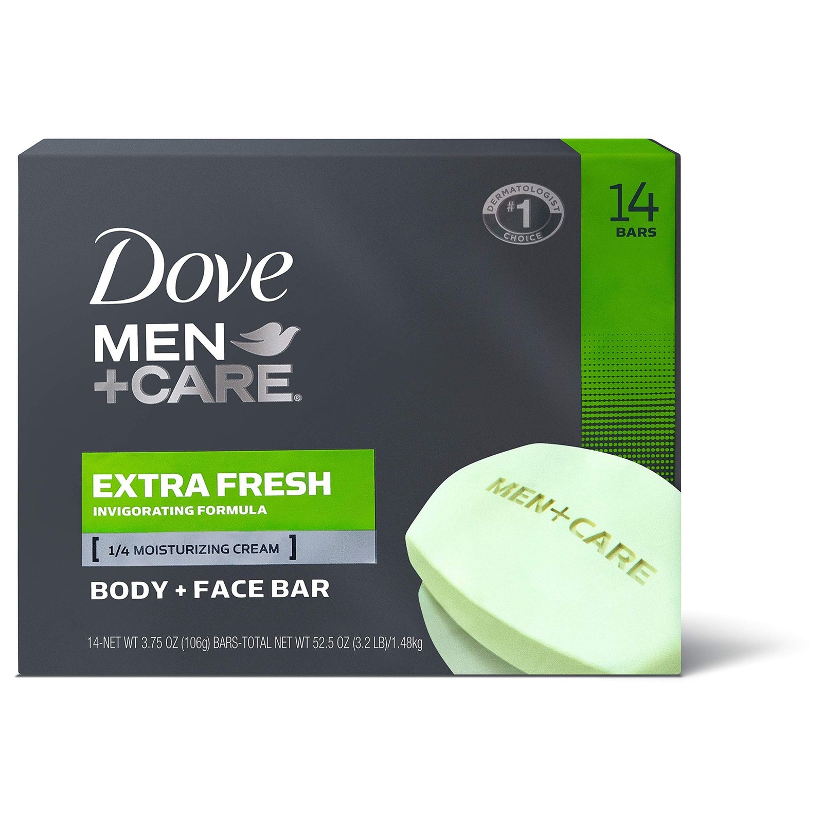 Dove Men+Care Soap Bars Extra Fresh (18 Bars)