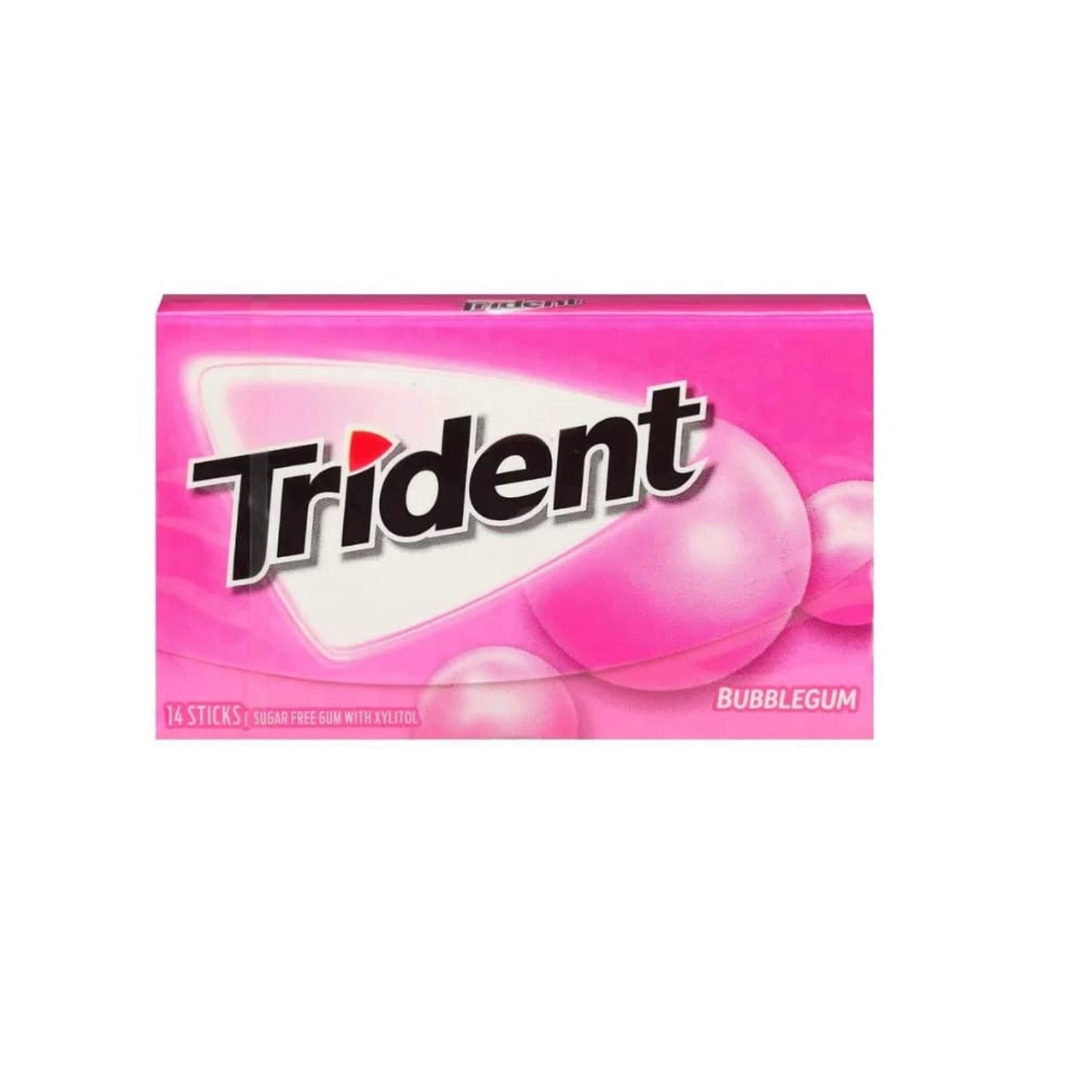 Trident Bubblegum Sugar Free Gum (14 Piece)