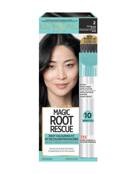 L'Oreal Magic Root Rescue Hair Color 2 Black