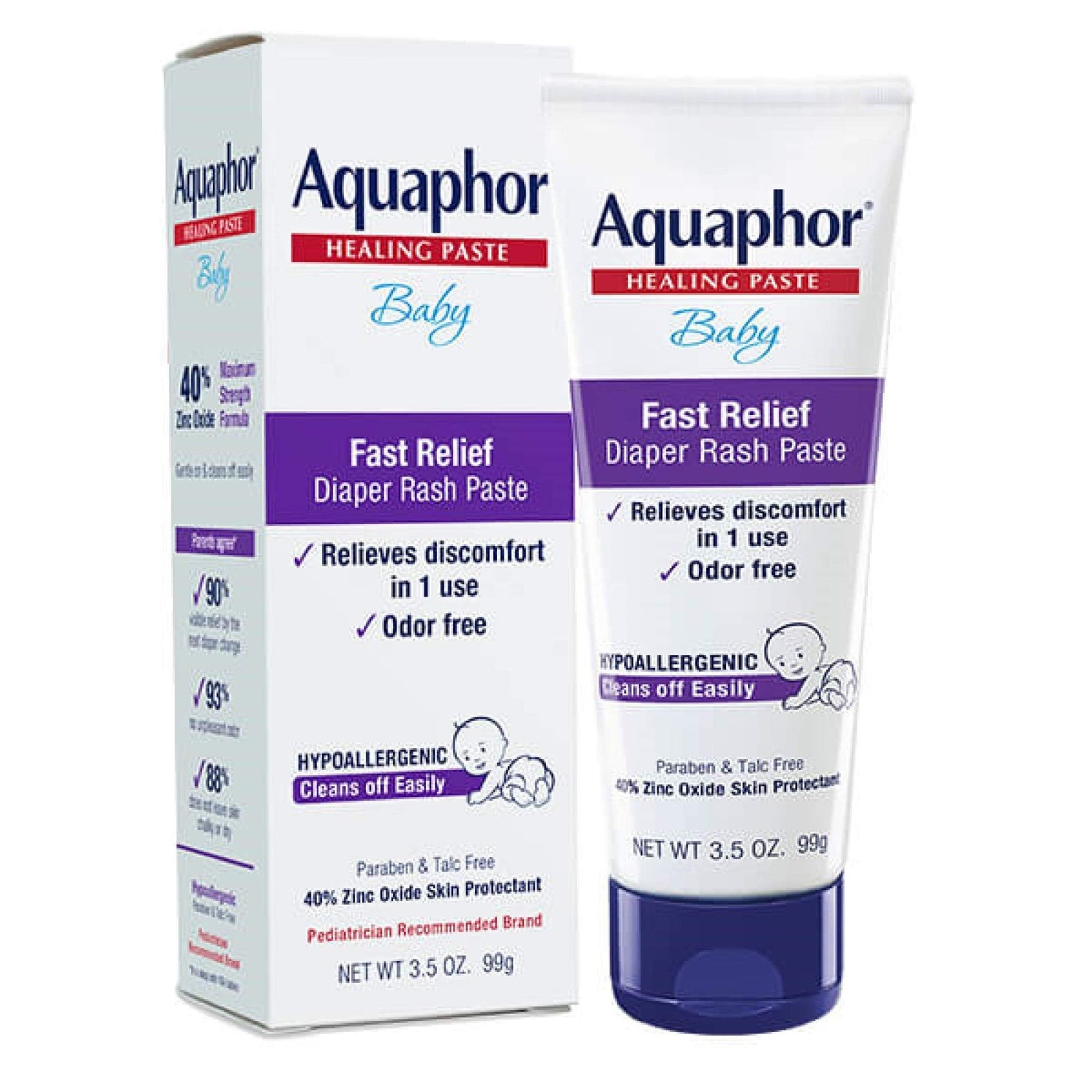 Aquaphor Baby Diaper Rash Paste (3.5 oz)