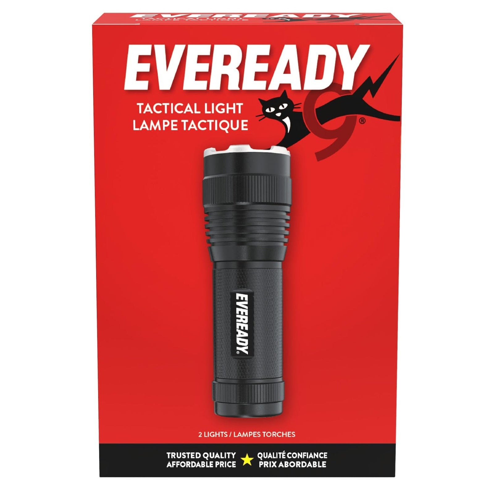 EVEREADY Energi LED Tactical Light (2-pack)