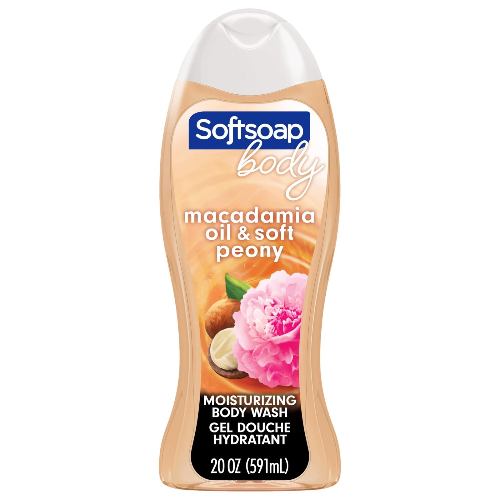 Softsoap Body Wash Macadamia & Peony (20 oz)