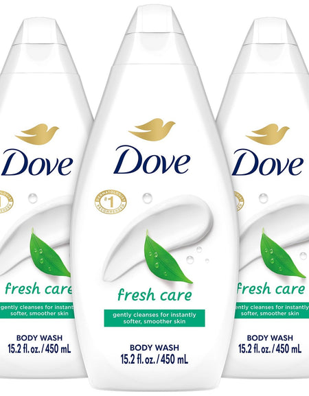 Dove Body Wash Fresh Care (15.2 oz, 3-pack)